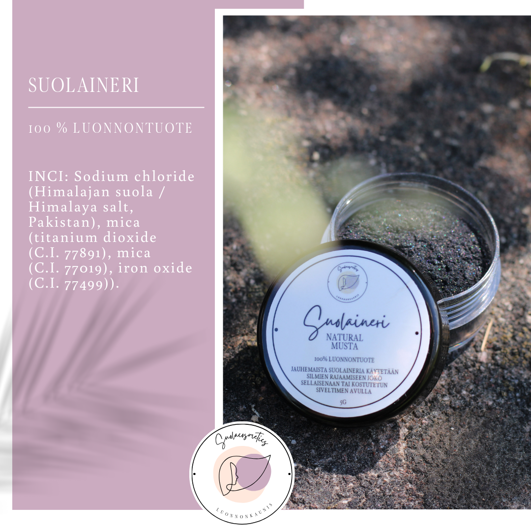 Salt liner, Natural Black